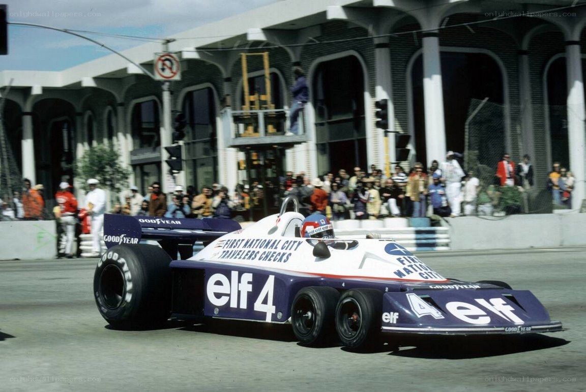 Formula One car on track