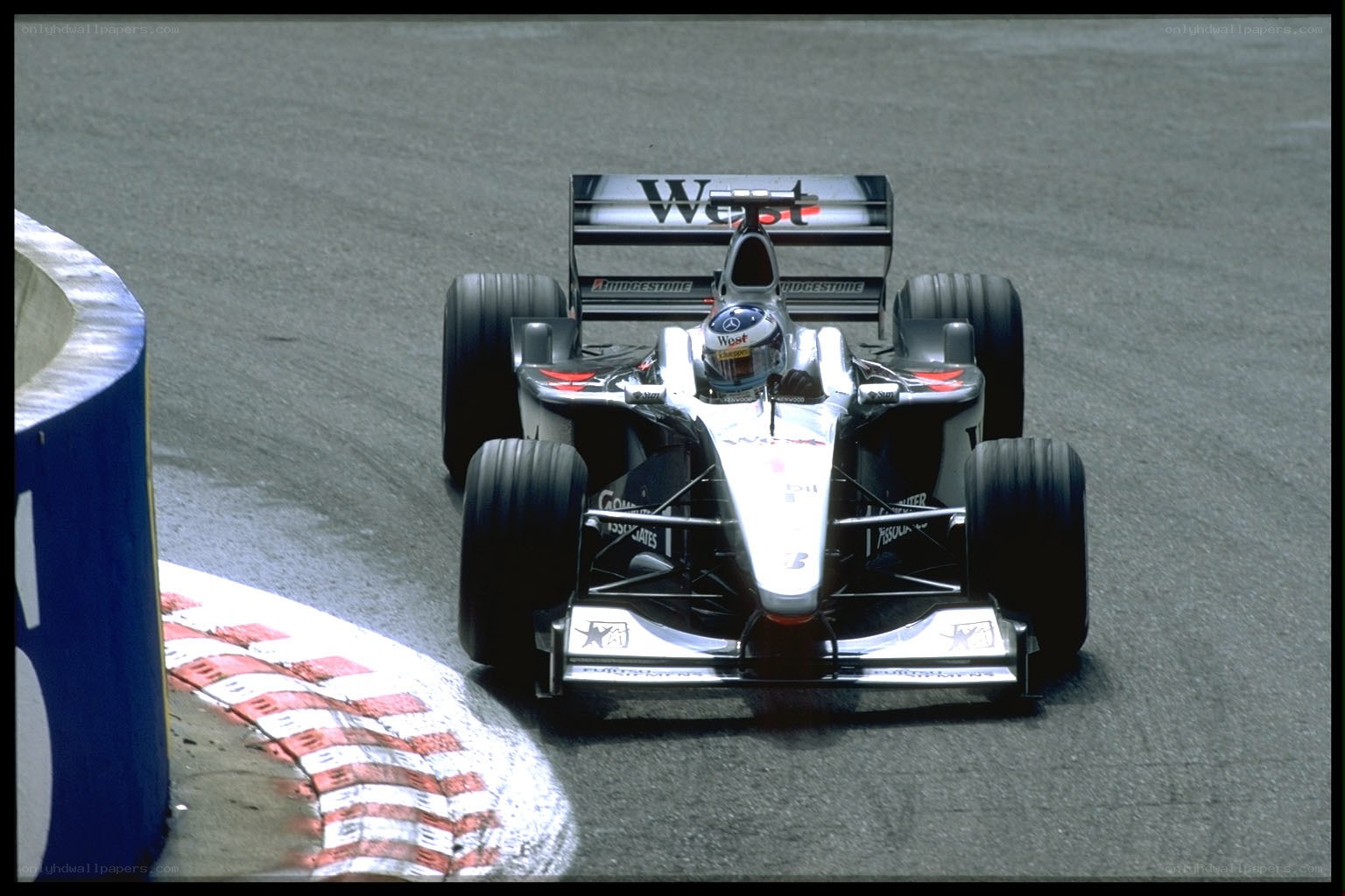 Formula One car on track
