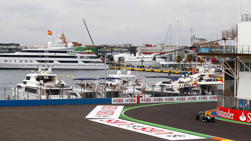 Formula One Car on Track — Black, Calm, Afternoon