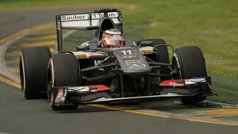 Formula One Car on Track — Black, Dynamic, Photograph, Driver, Race Car, Grass