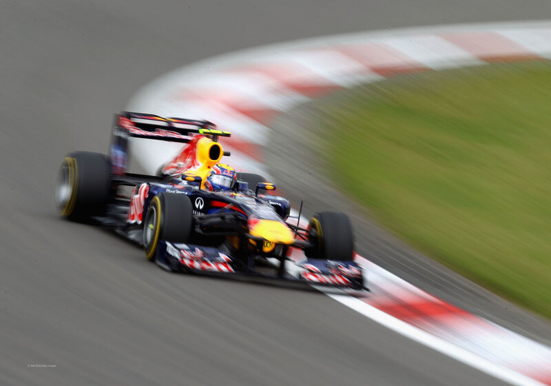 Formula One Car on Track — Black, Dynamic, Photograph, Driver, Racing Car, Grass