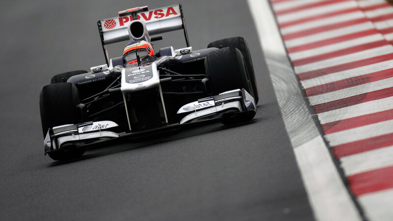 Formula One Car on Track — Black, Dynamic, Photograph, Driver, Racing Tire