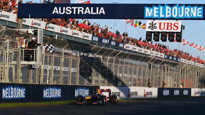Formula One Car on Track — Blue, Competitive, Afternoon