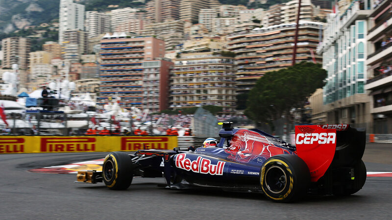 Formula One Car on Track — Blue, Dynamic, Afternoon, Photograph, Race Car