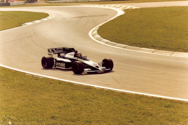 Formula One Car on Track — Green
