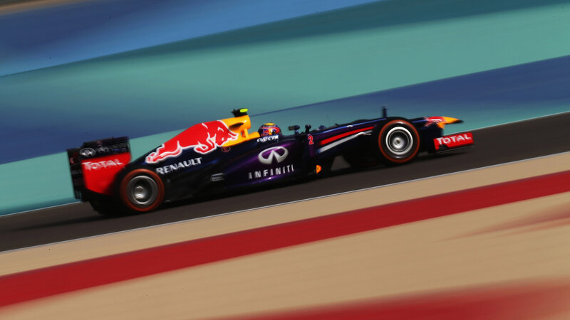 Formula One Car on Track — Purple, Dynamic