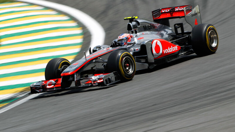 Formula One Car on Track — Silver, Dynamic, Afternoon, Photograph, Driver, Racetrack