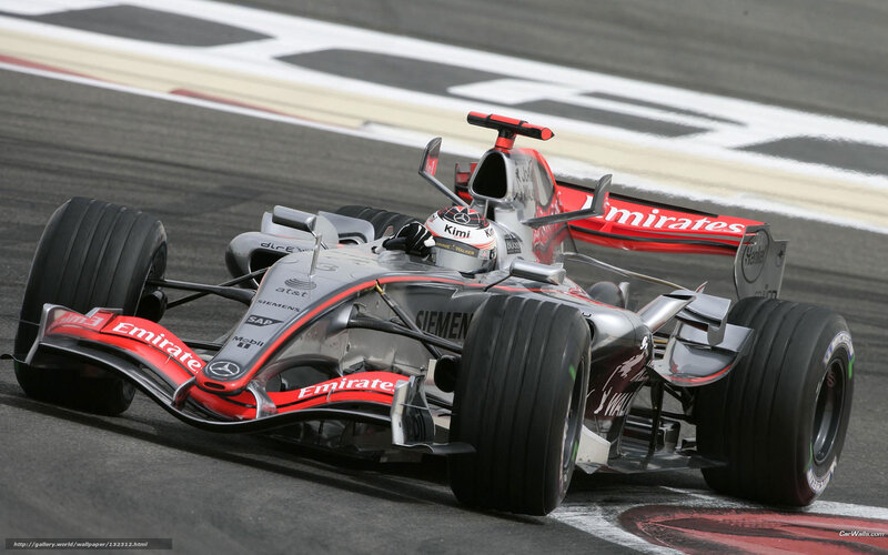 Formula One Car on Track — Silver, Dynamic, Afternoon, Photograph, Driver, Racing Circuit, Tire