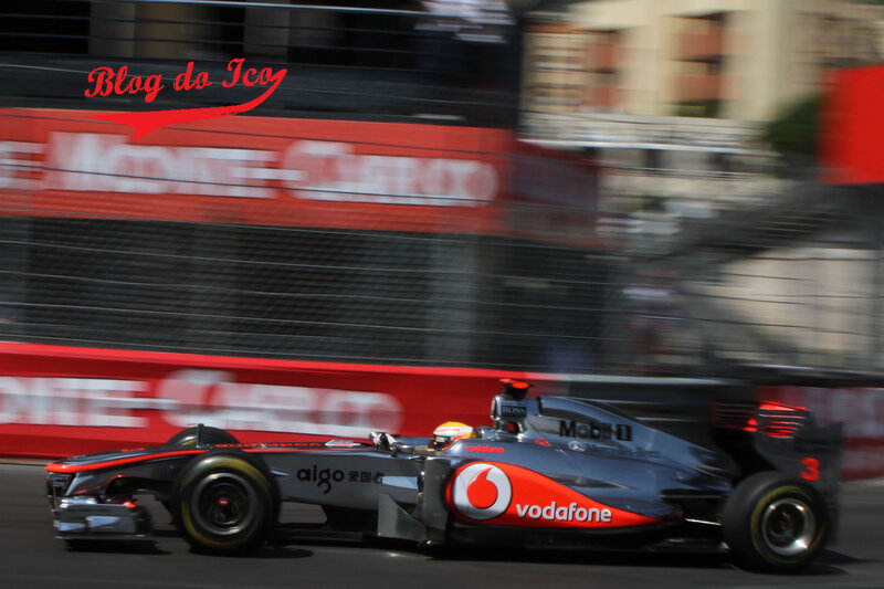 Formula One Car on Track — Silver