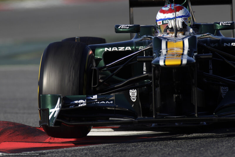 Formula One car on track