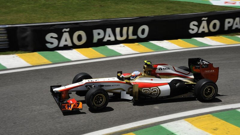 Formula One Car on Track — White, Dynamic, Afternoon, Photograph, Driver, Race Car, Banner