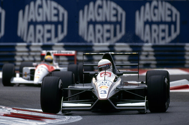 Formula One Car on Track — White, Dynamic, Afternoon, Photograph, Racing Car, Driver