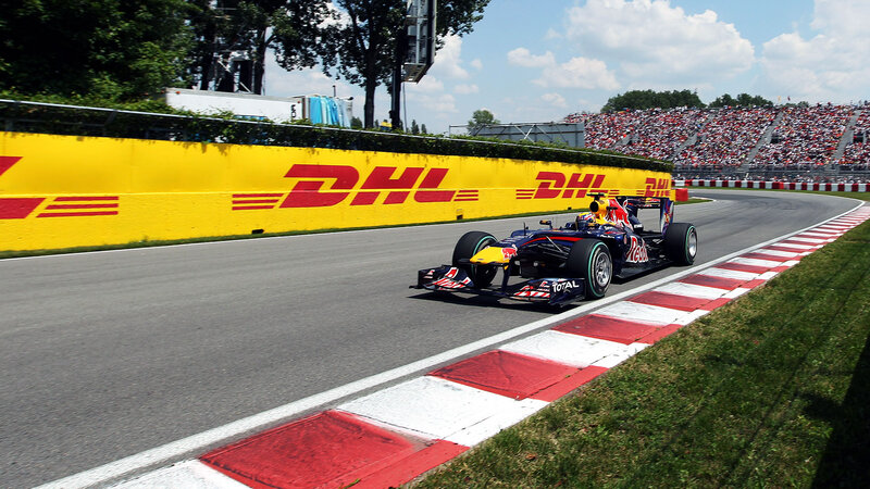 Formula One Car on Track — Yellow, Dynamic, Afternoon, Photograph, Race Car, Crowd