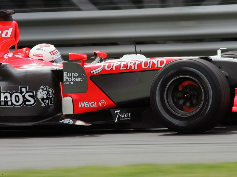 Formula One Car — Red, Dynamic, Photograph
