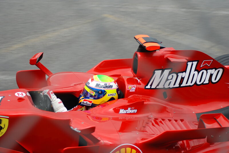 Formula One Car — Red, Dynamic