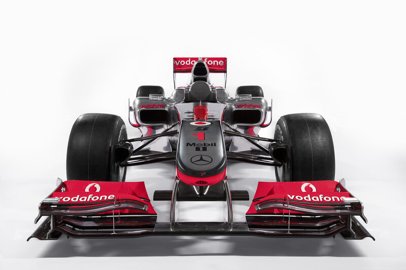 Formula One Car — Red, Neutral