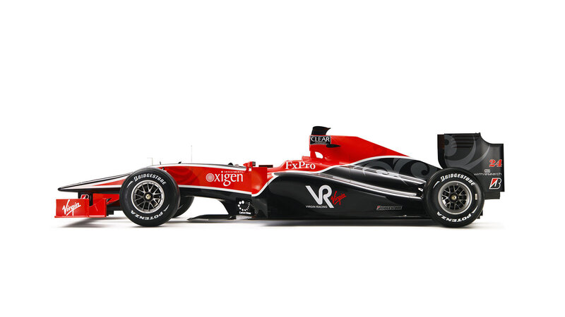 Formula One Car — Red
