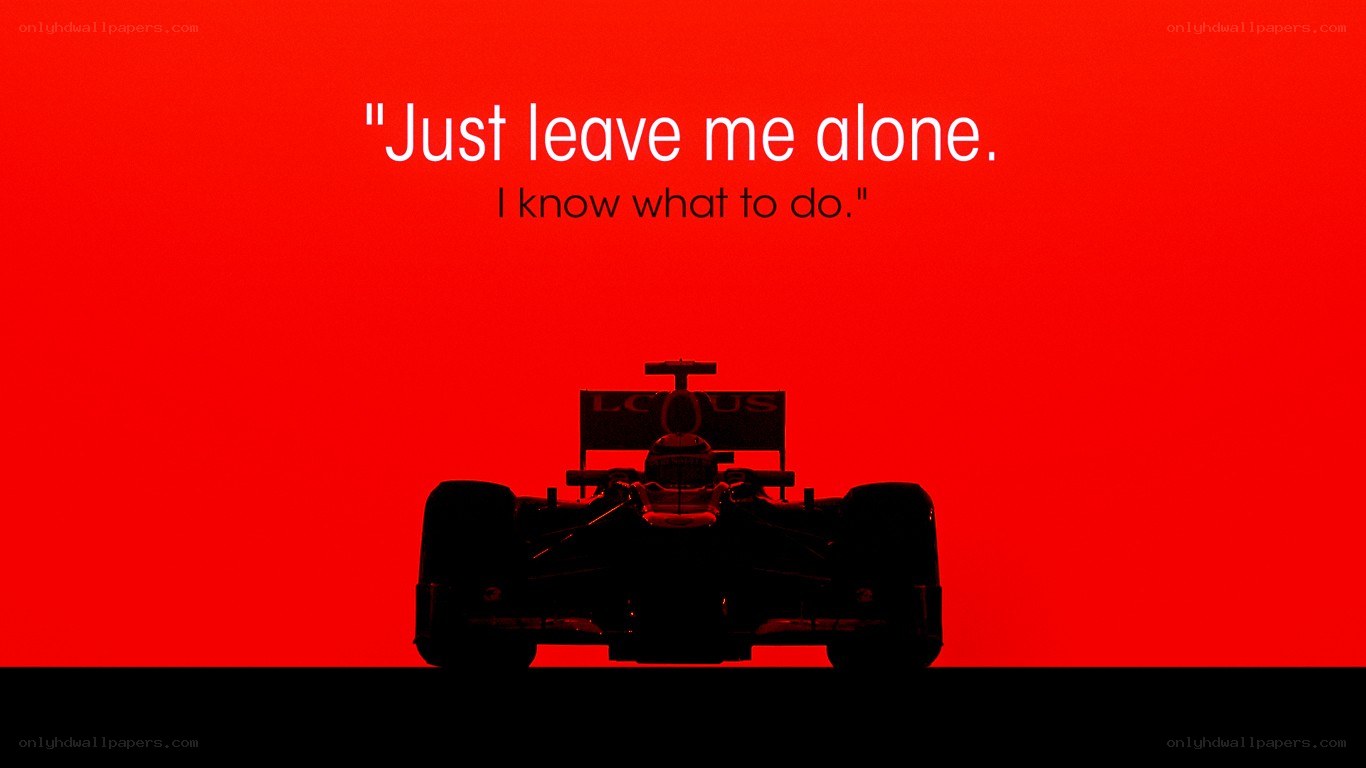 Formula One car silhouette