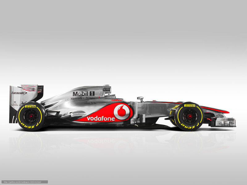 Formula One Car — Silver, Neutral