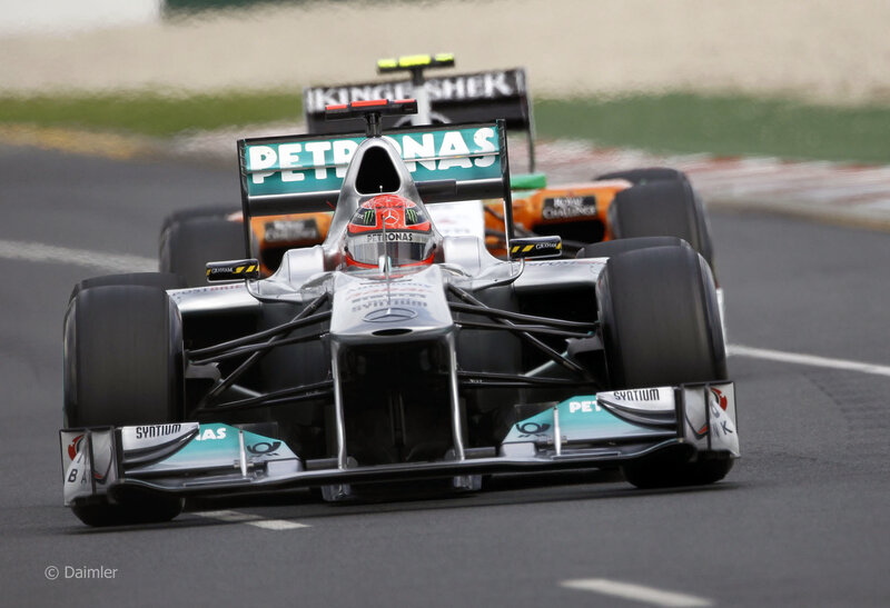 Formula One Car — Silver