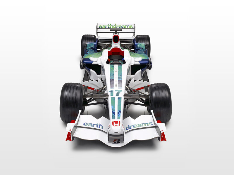 Formula One Car — White, Neutral, Photograph, Racing Car