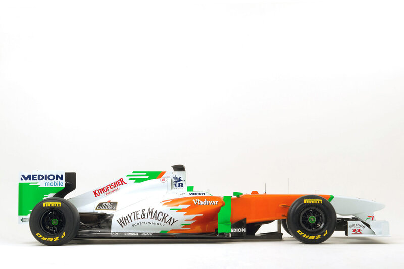 Formula One Car — White