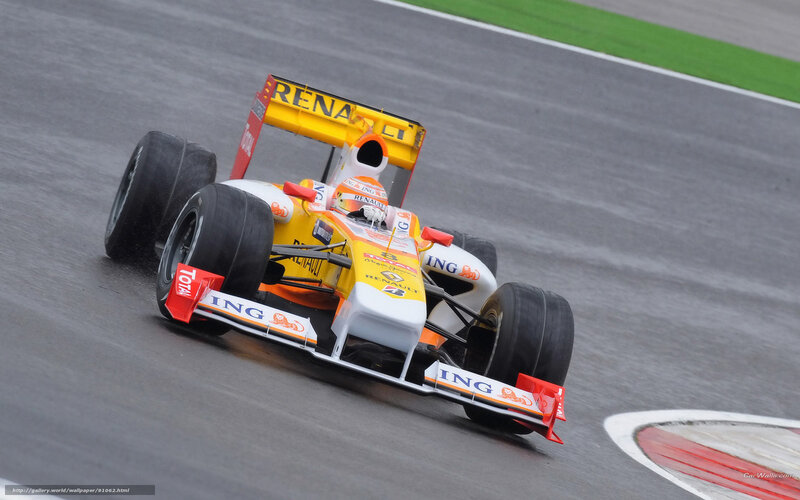 Formula One Car — Yellow