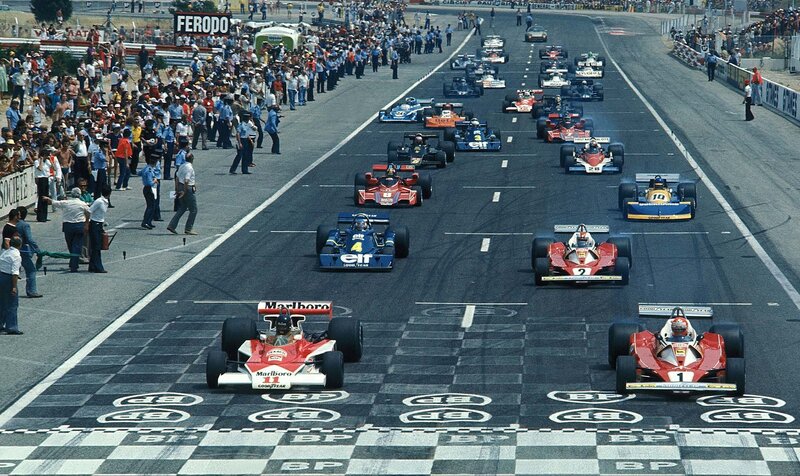 Formula One Cars at Start