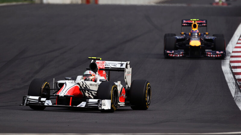 Formula One Cars on Track — Black, Competitive
