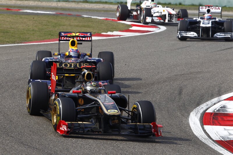Formula One Cars Racing — Black, Competitive