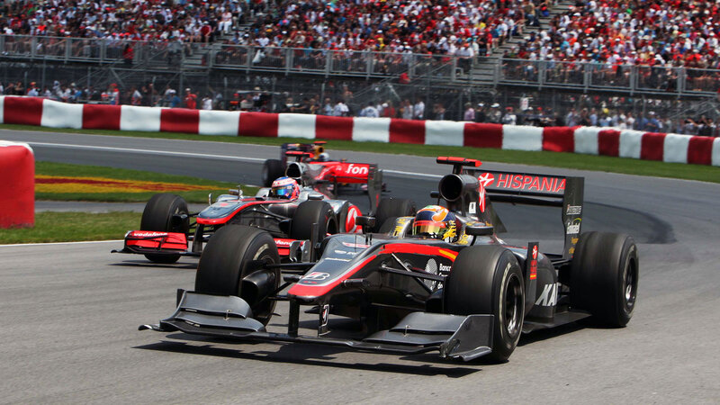 Formula One Cars Racing — Black, Dynamic, Afternoon, Photograph, Crowd