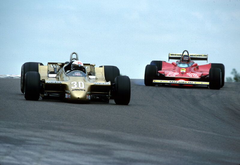 Formula One Cars Racing — Gold