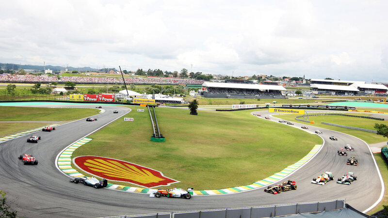 Formula One Cars Racing — Green, Active
