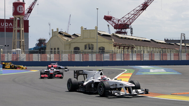 Formula One Cars Racing — White, Competitive, Afternoon