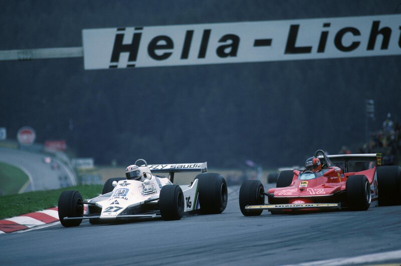 Formula One Cars Racing — White, Competitive