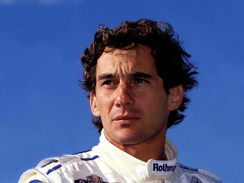 Formula One driver portrait