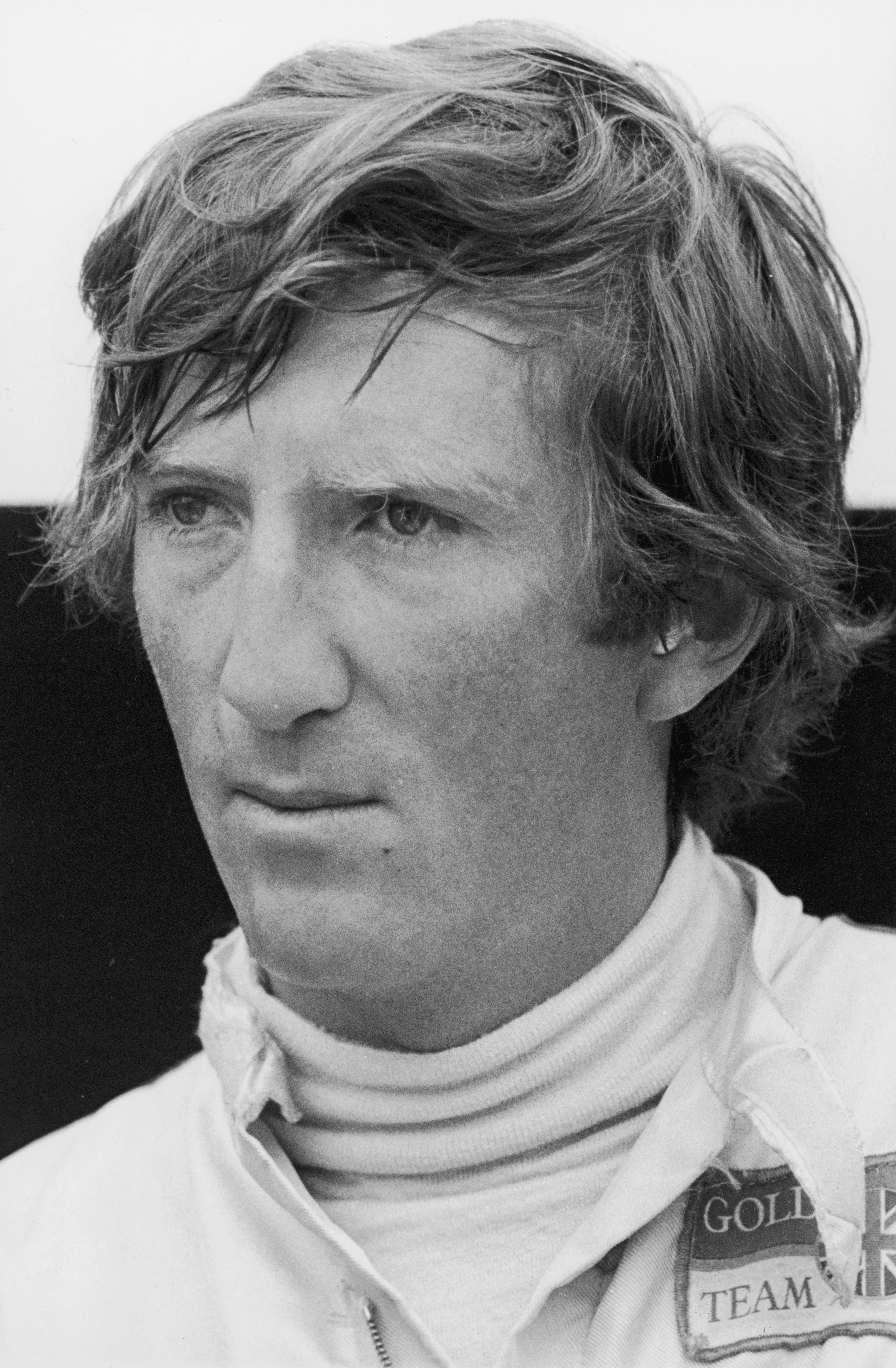 Formula One driver portrait