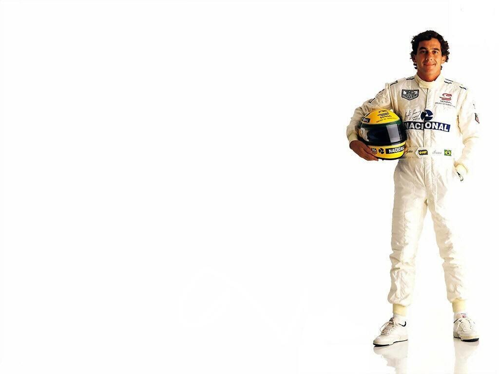 Formula One driver portrait