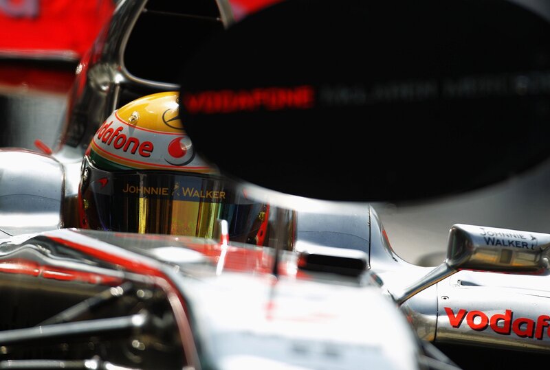 Formula One Driver — Silver, Focused, Afternoon