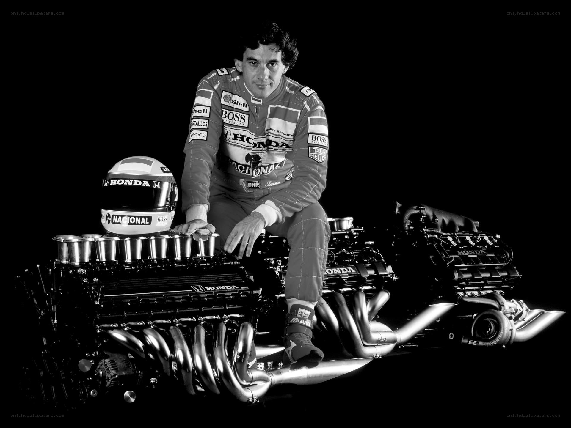 Formula One driver with Honda engines