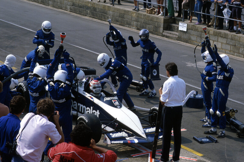 Formula One Pit Crew — Blue