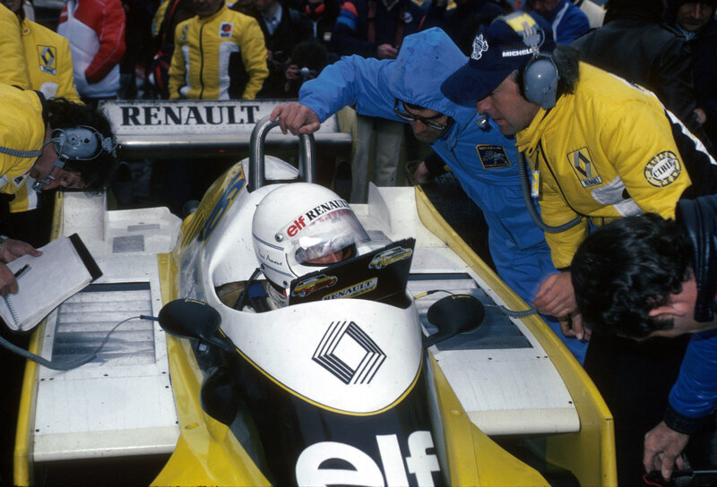 Formula One pit stop