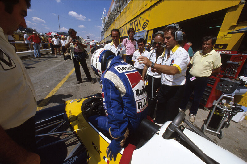 Formula One pit stop