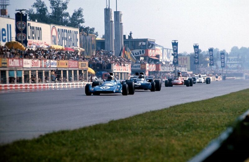 Formula One race at a historic circuit