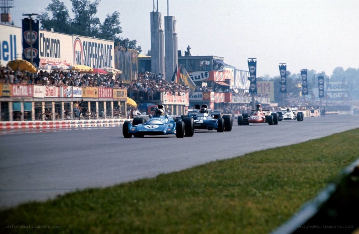 Formula One race at a historic circuit