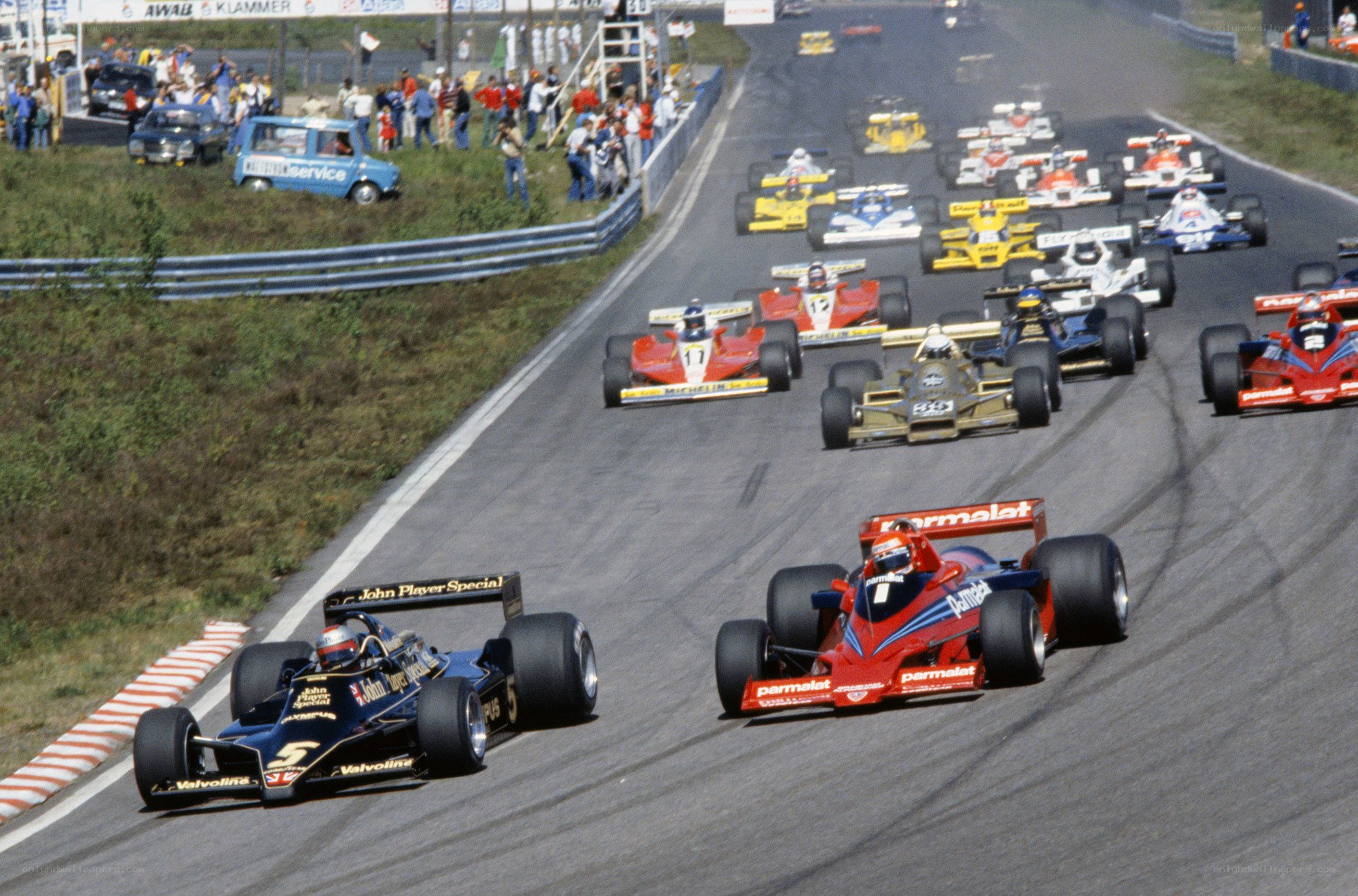 Formula One race at Brands Hatch