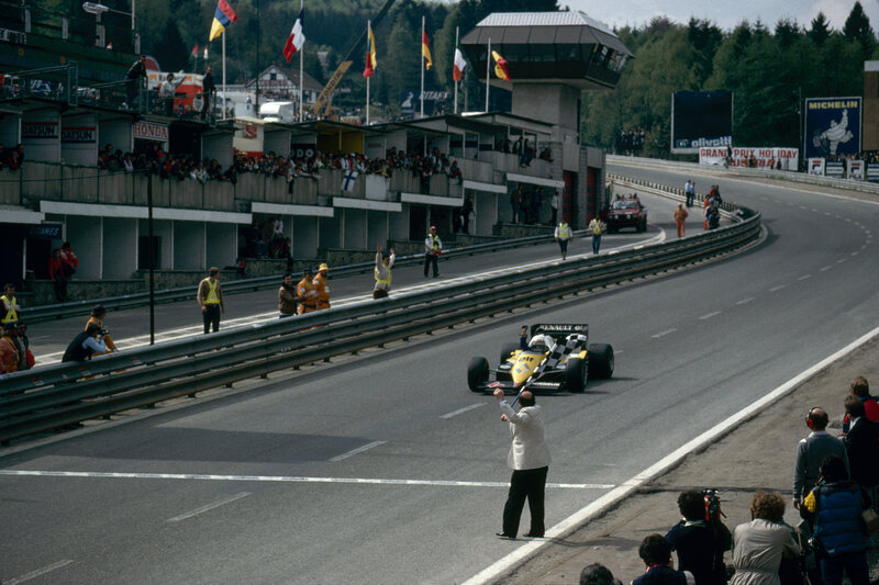 Formula One race at Circuit de Spa-Francorchamps