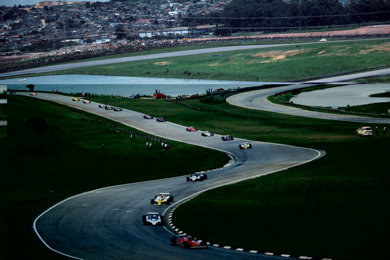 Formula One race at Interlagos