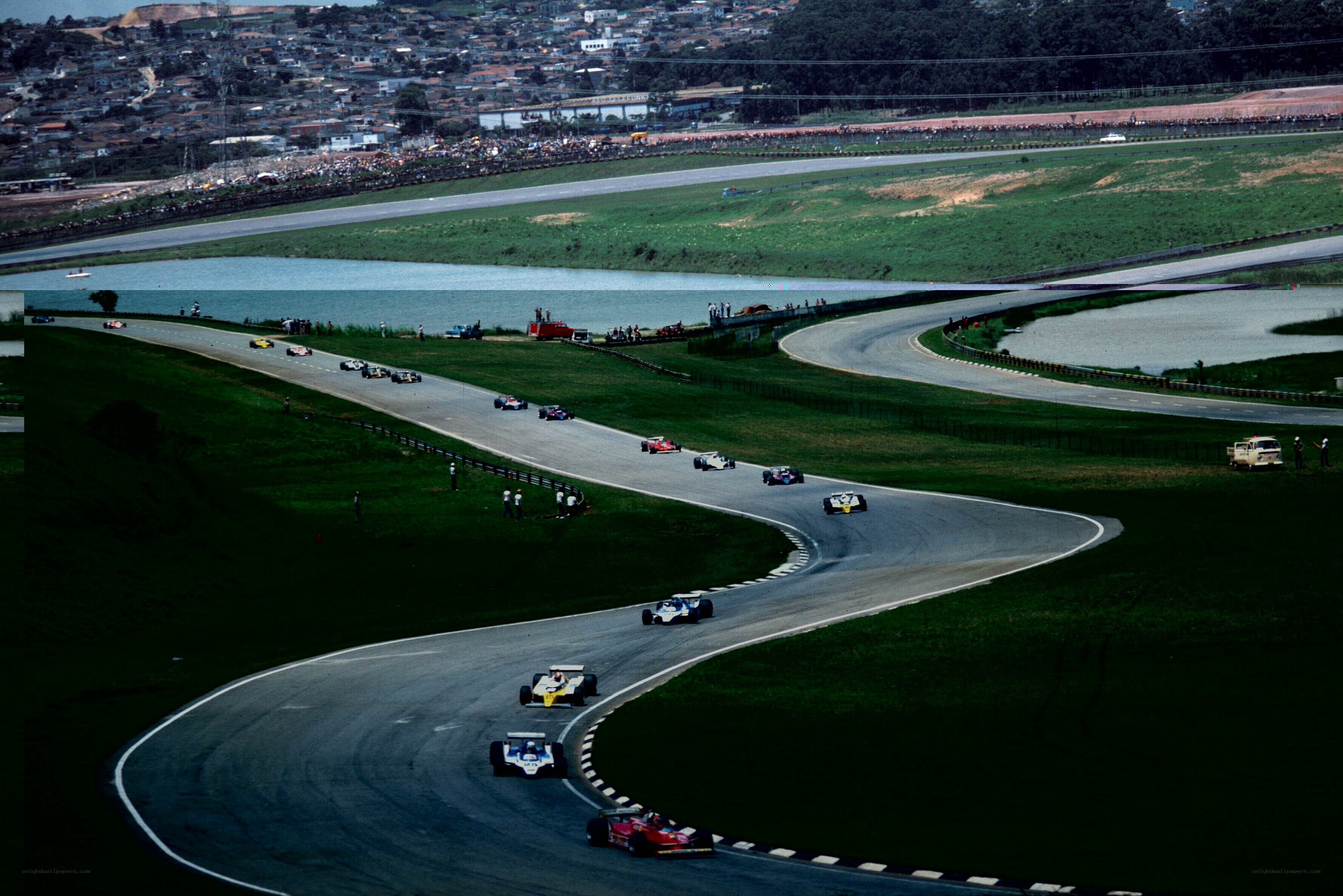 Formula One race at Interlagos