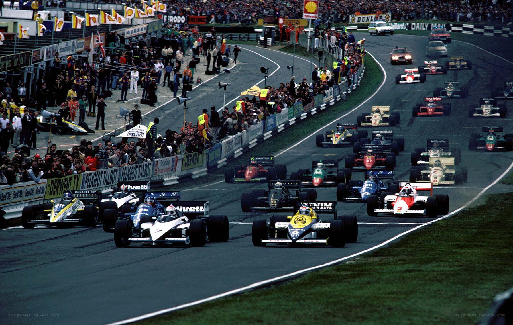 Formula One race at Silverstone